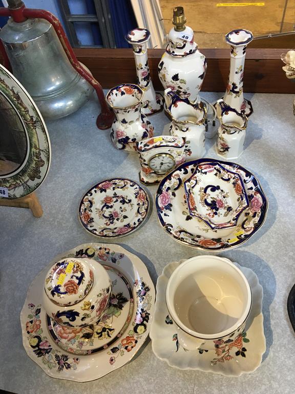 A large collection of Mason Mandalay china - Image 2 of 3