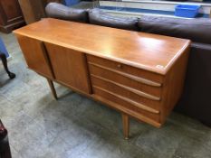 Teak sideboard, 152cm long, 43cm deep, 79cm high