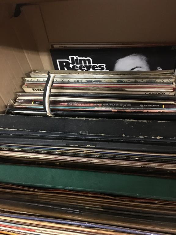 Four boxes of assorted, to include LPs etc. - Image 2 of 3