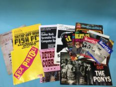 A collection of Rock 'n' Roll ephemera / fanzines