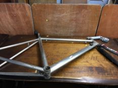 A Titanium? bike frame