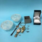 Assorted jewellery and watches etc.