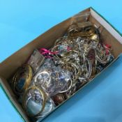 A large quantity of costume jewellery