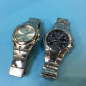 Two Gents Seiko wrist watches