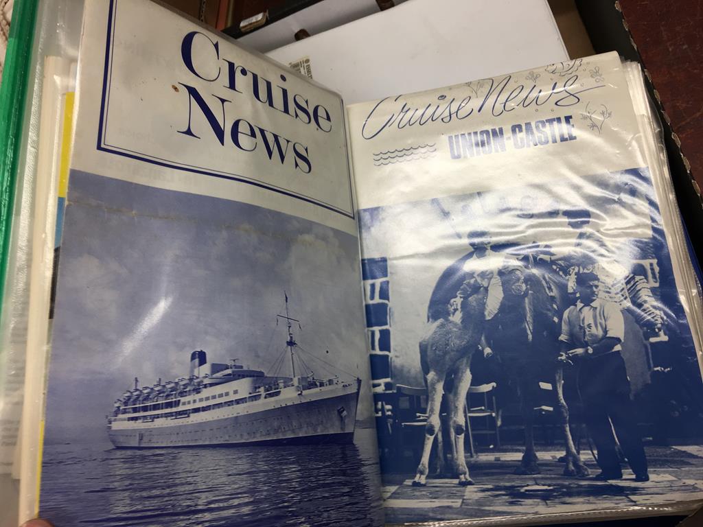 A quantity of cruise line related items and ephemera - Image 7 of 7