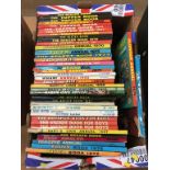 A collection of vintage annuals