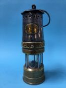 A Patterson type GTL9 Miners lamp