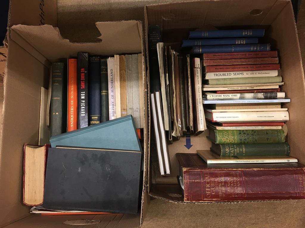 Four boxes of books, shipping and nautical materials - Image 3 of 3