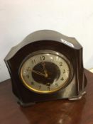 A Bakelite mantle clock