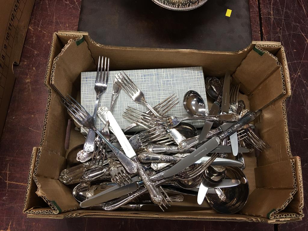 Assorted silver plate and cutlery - Image 2 of 5