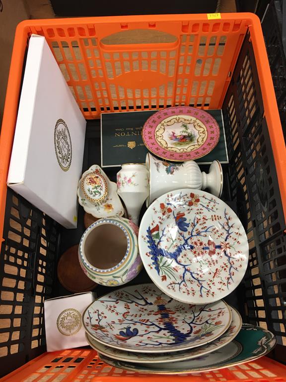 Assorted china, to include Royal Crown Derby, Poole and Minton