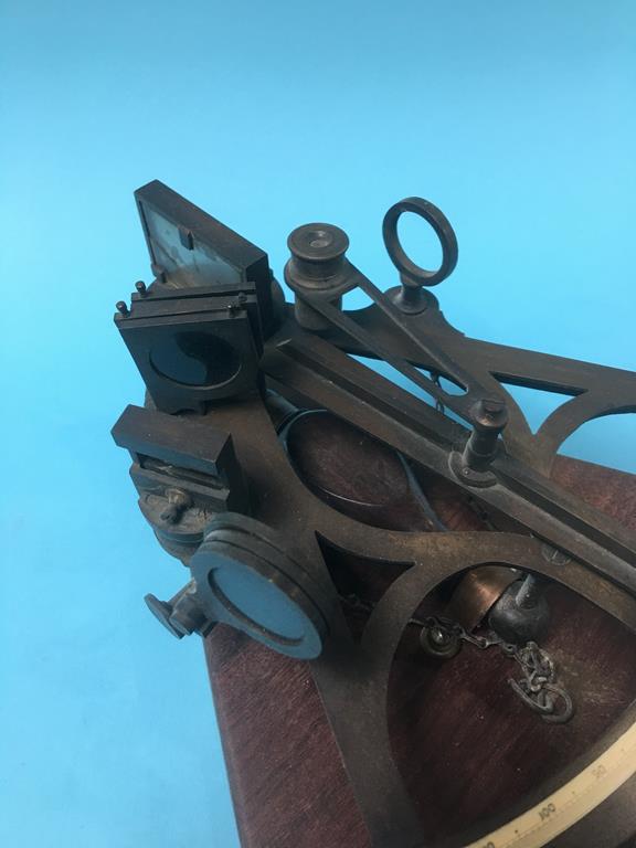 A wall mounted sextant by James J. Stiles of Sunderland - Image 2 of 2