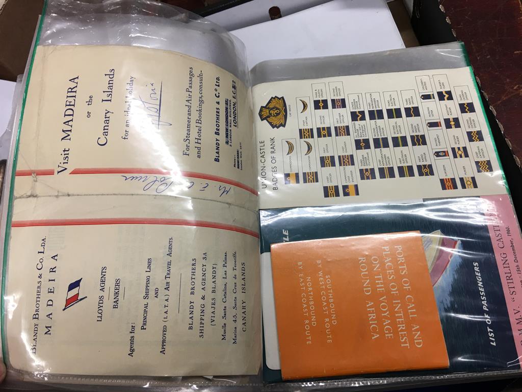 A quantity of cruise line related items and ephemera - Image 6 of 7