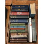 A box of books, ships and shipping related material