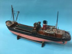 A model boat 'Talacre' Liverpool