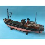 A model boat 'Talacre' Liverpool