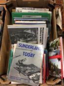 A quantity of Sunderland related books