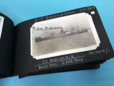 Five photo albums of Ships