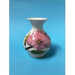 A modern Moorcroft vase, 13cm height