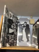 A quantity of Laurel and Hardy pictures and posters
