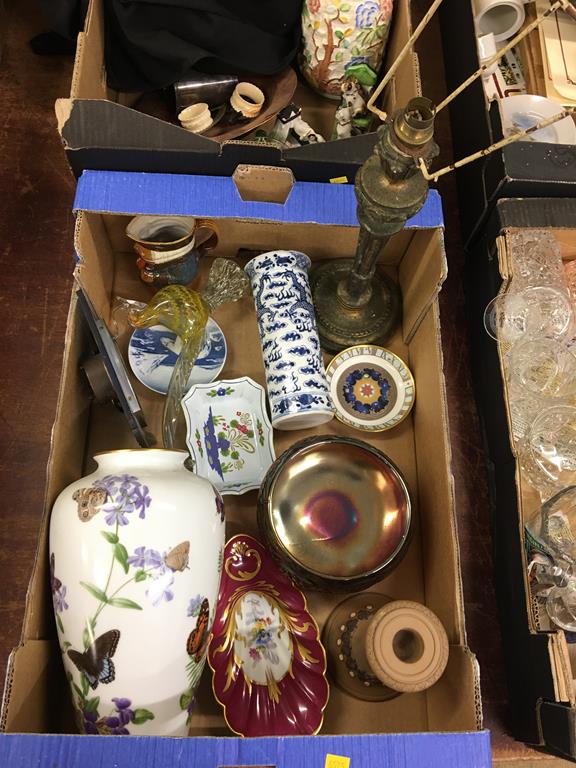 Two trays of assorted, to include Royal Doulton Toby jug, a gown etc. - Image 3 of 3