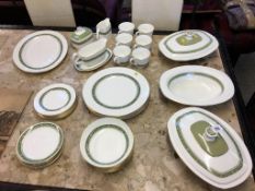 A quantity of Royal Doulton 'Rondelay' dinner and tea wares
