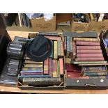 Two trays of Victorian/Edwardian books