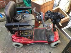 A disability scooter (spares and repairs only)