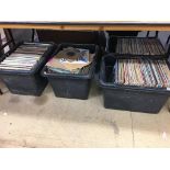 Four boxes of LPs