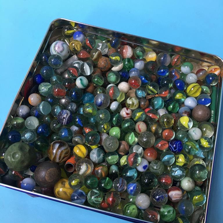 A collection of marbles