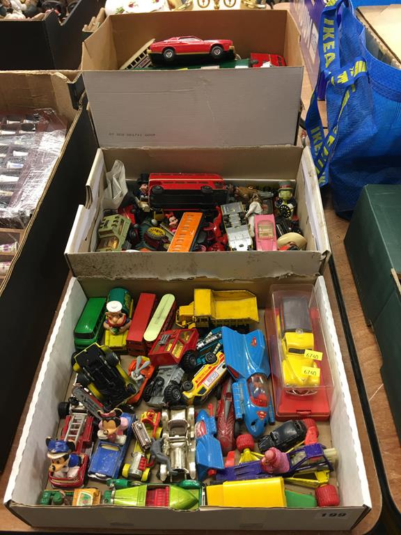 A quantity of Die Cast toys