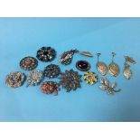 A collection of costume jewellery in one bag