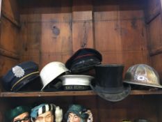 A selection of hats