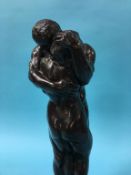 A sculpture by Charles Sykes 'Adam & Eve'