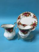 A Royal Albert Old Country Roses tea set