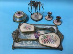 A dressing table set