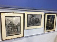 Three Robert Olley pictures, Mining related