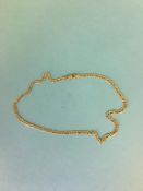 Gold necklace, total weight 7.7 gram