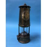 An Eccles Miner's lamp