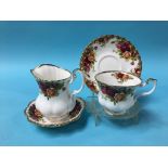 A Royal Albert Old Country Roses tea set