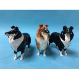 Three Beswick Dogs