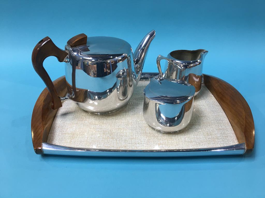 A Picquot Ware tea service