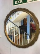 Decorative circular mirror, 47cm diameter