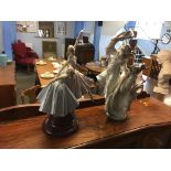 Two large Lladro groups of Ladies