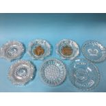Collection of Commemorative glass plates
