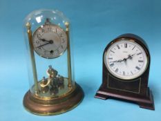 A Metamec clock and an Anniversary clock