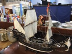 A model of a Tall Ship