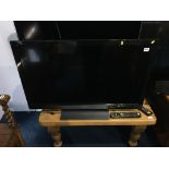 Panasonic 40" television, with remote