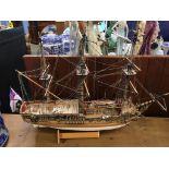 A model of a Tall Ship
