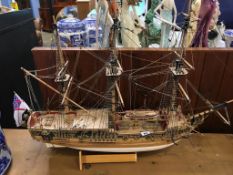 A model of a Tall Ship